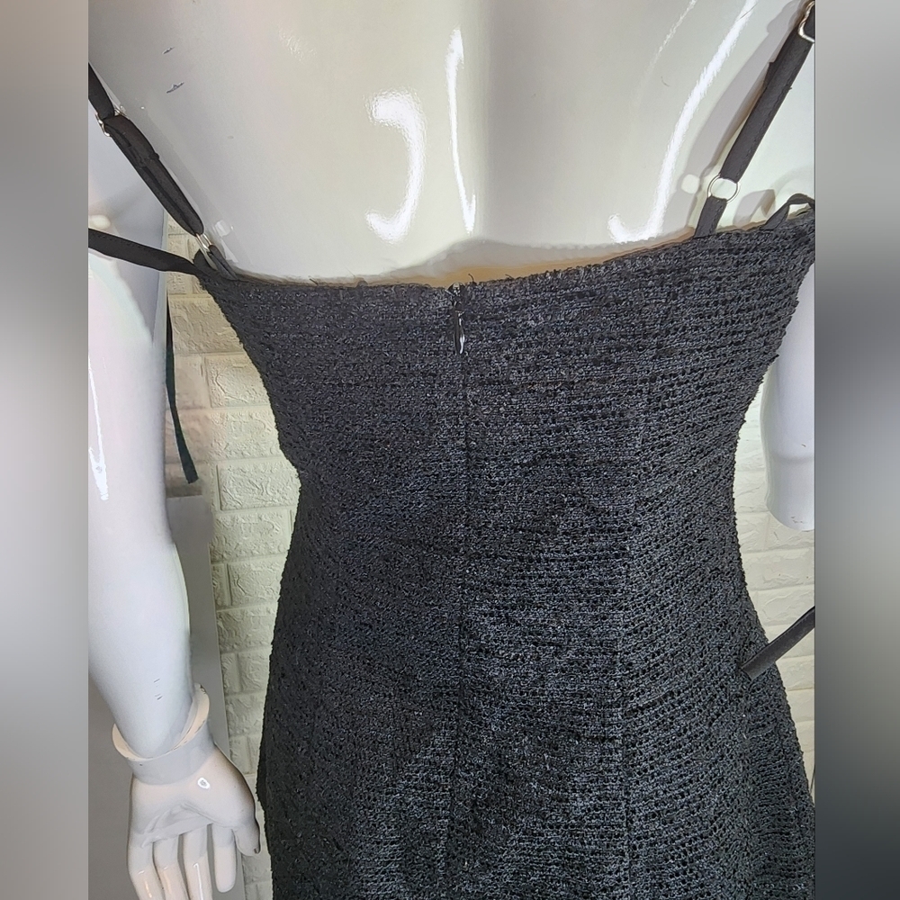 Love +Harmony black Minidress size Small with adjustable straps New with Tag - Picture 2 of 12